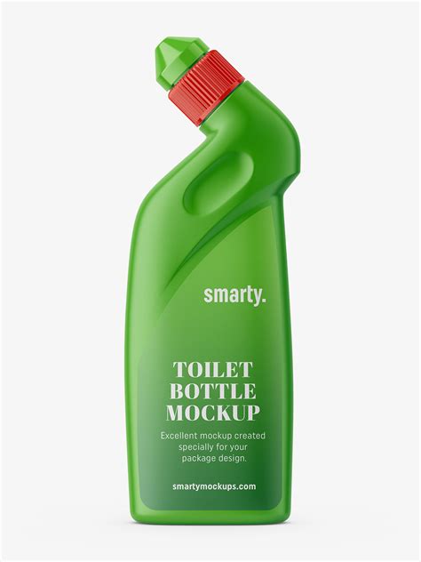 Download 750ml Plastic Toilet Cleaner Bottle Mockup